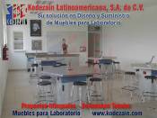 Mobiliario para laboratorio: Amueblado laboratorio escolar